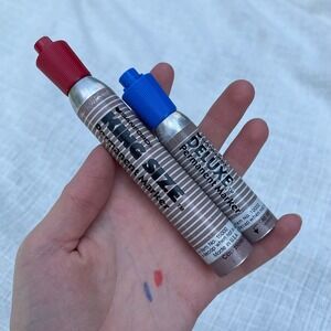 Sanfords Red King Size Permanent Marker Metal Vintage Old School Smell BLUE mini